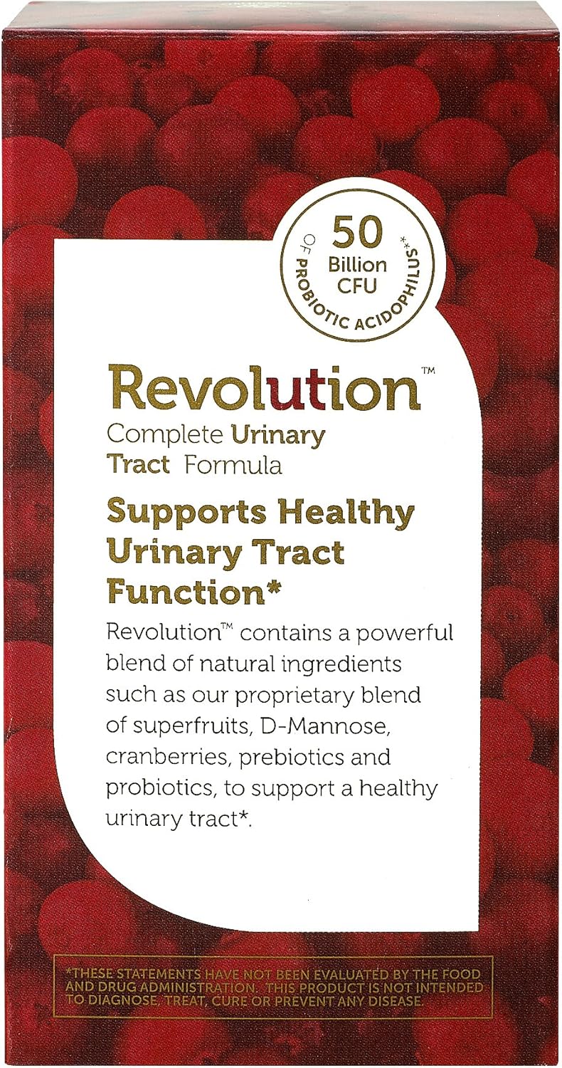 Zahler UTI Revolution, Urinary Tract and Bladder Health, 60 Caps