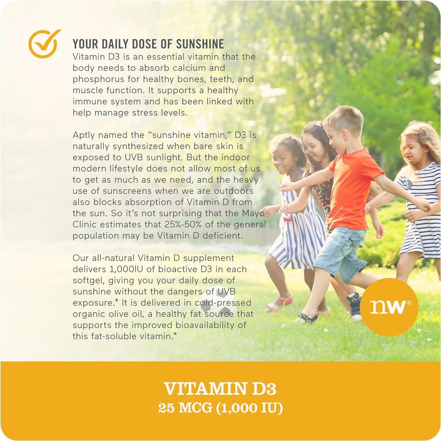 NatureWise Vitamin D3 1000iu 360 Count