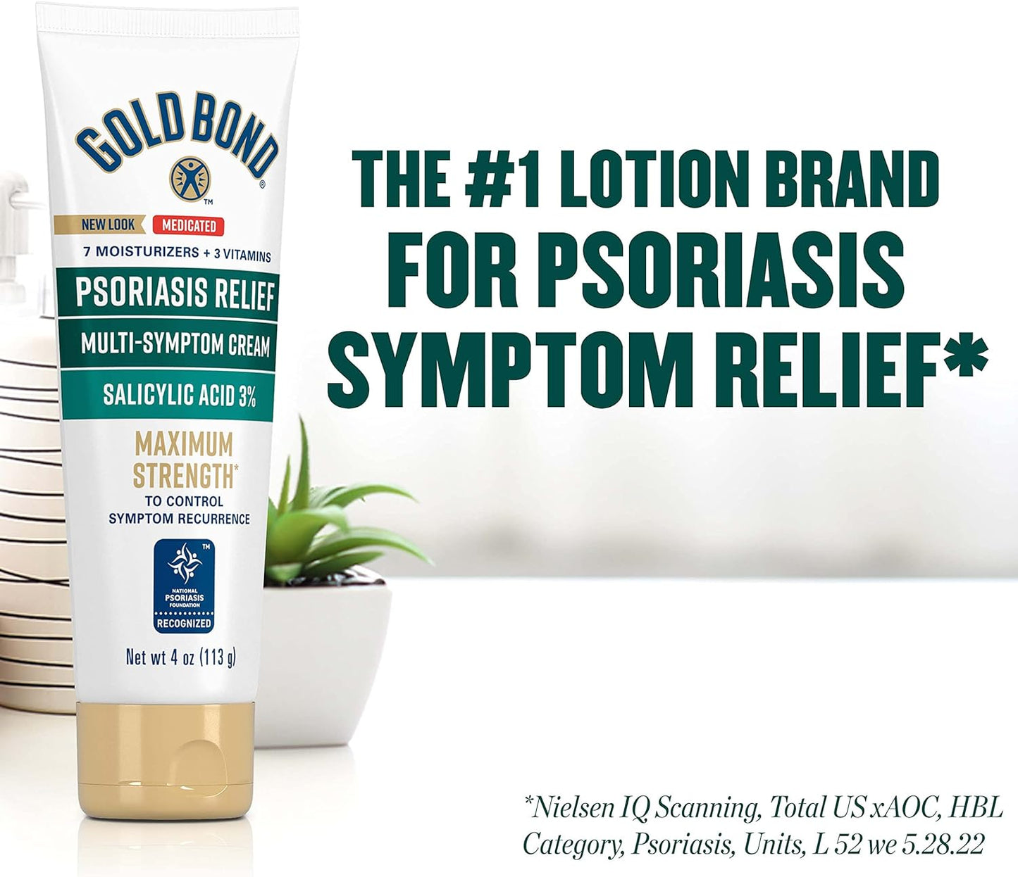 Gold Bond Multi-Symptom Psoriasis Relief Cream, 4 oz