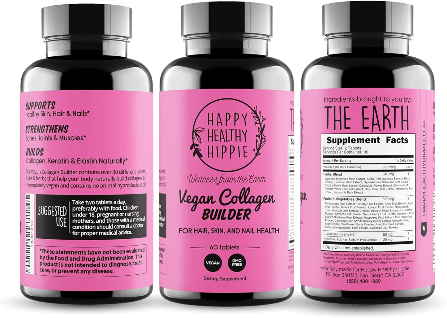 Vegan Collagen Builder – For Youthful Glow 60 count