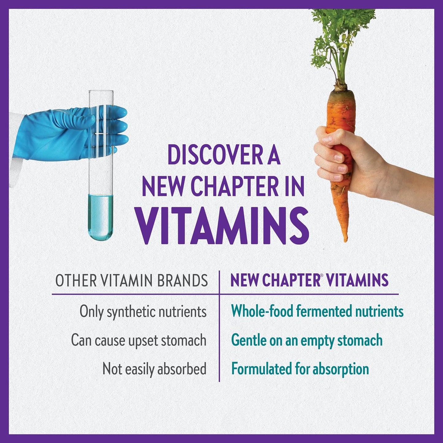 New Chapter One Daily Multivitamin for Immune, Energy & Stress Support, 20+ Nutrients 72 count