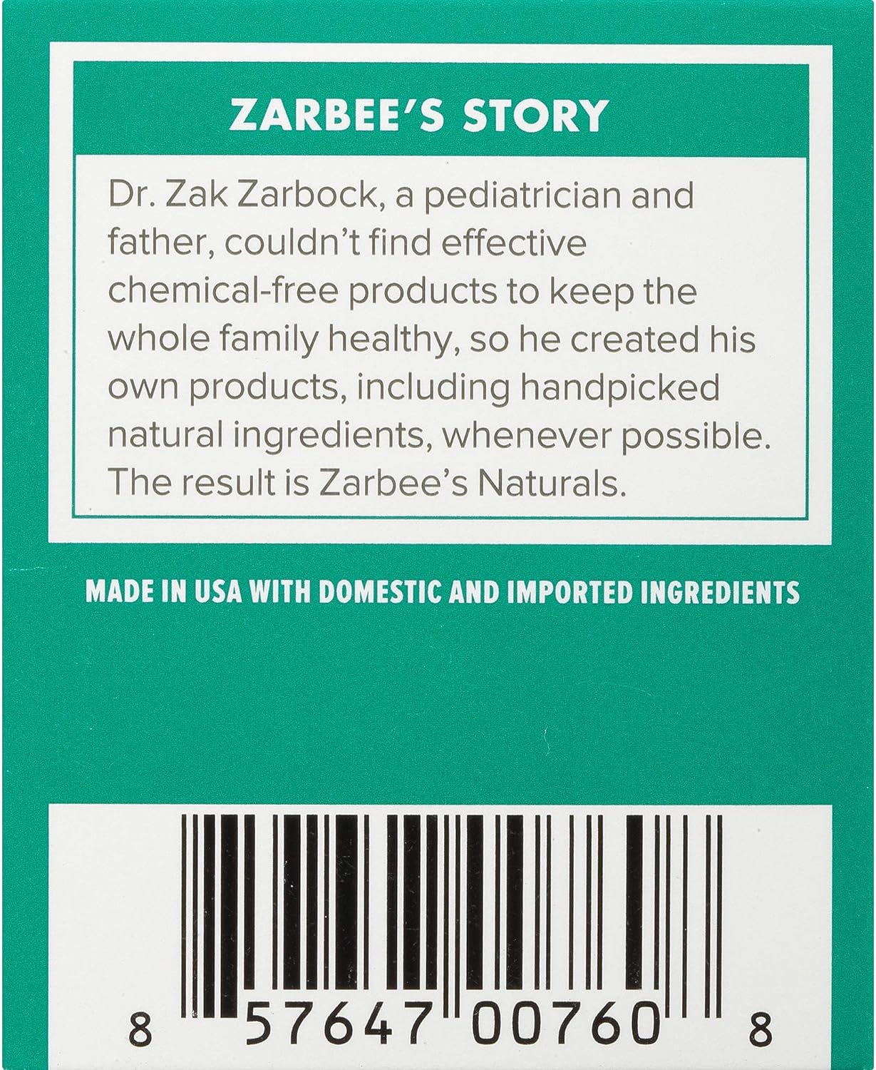 Zarbee's Naturals Children's Chest Rub