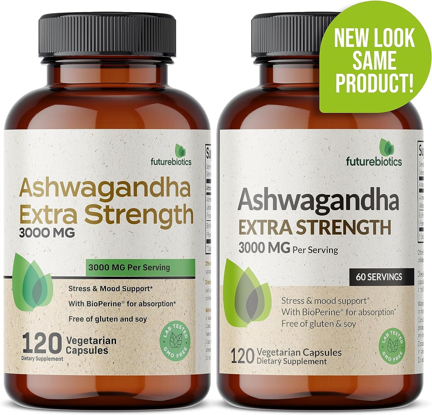 Futurebiotics Ashwagandha Capsules Extra Strength 120 Capsules