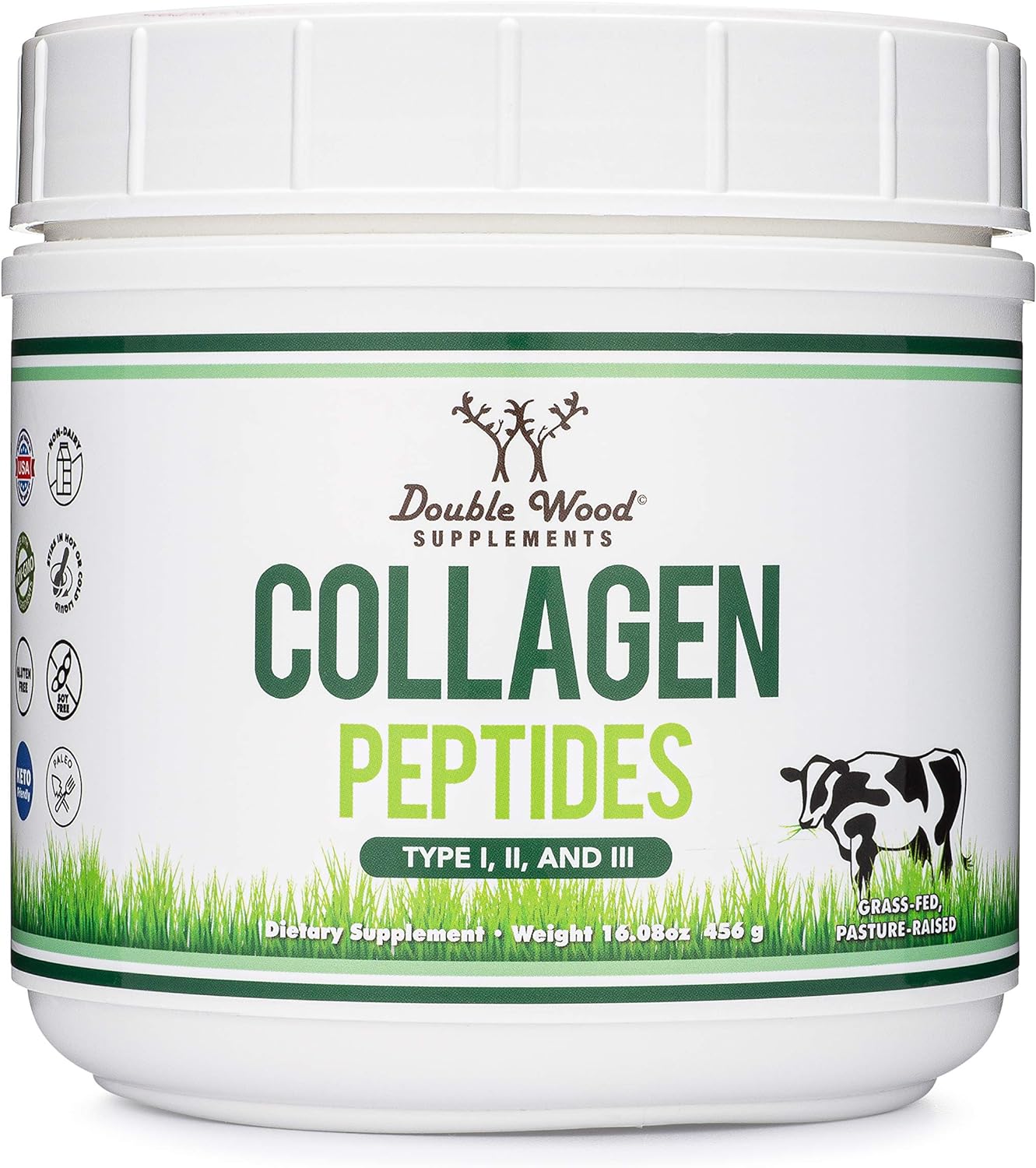 Collagen Peptides Powder - Hydrolyzed Collagen, Keto Safe