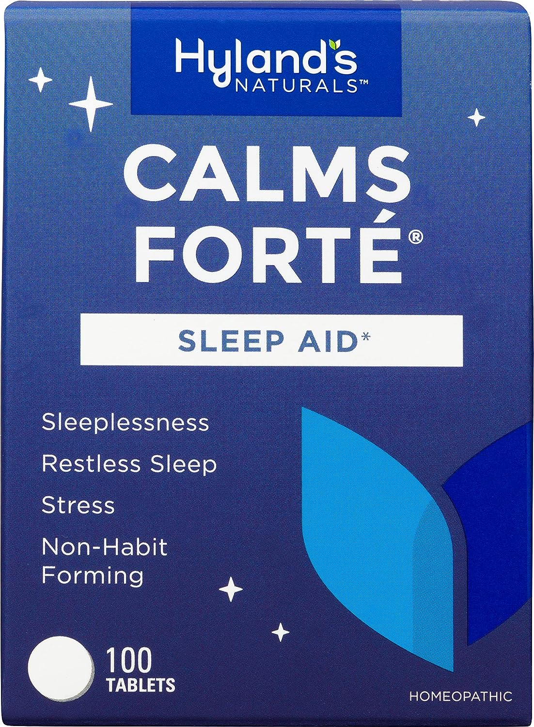 Hyland's Naturals Calms Forte Tablets, Natural Relief of Nervous Tension