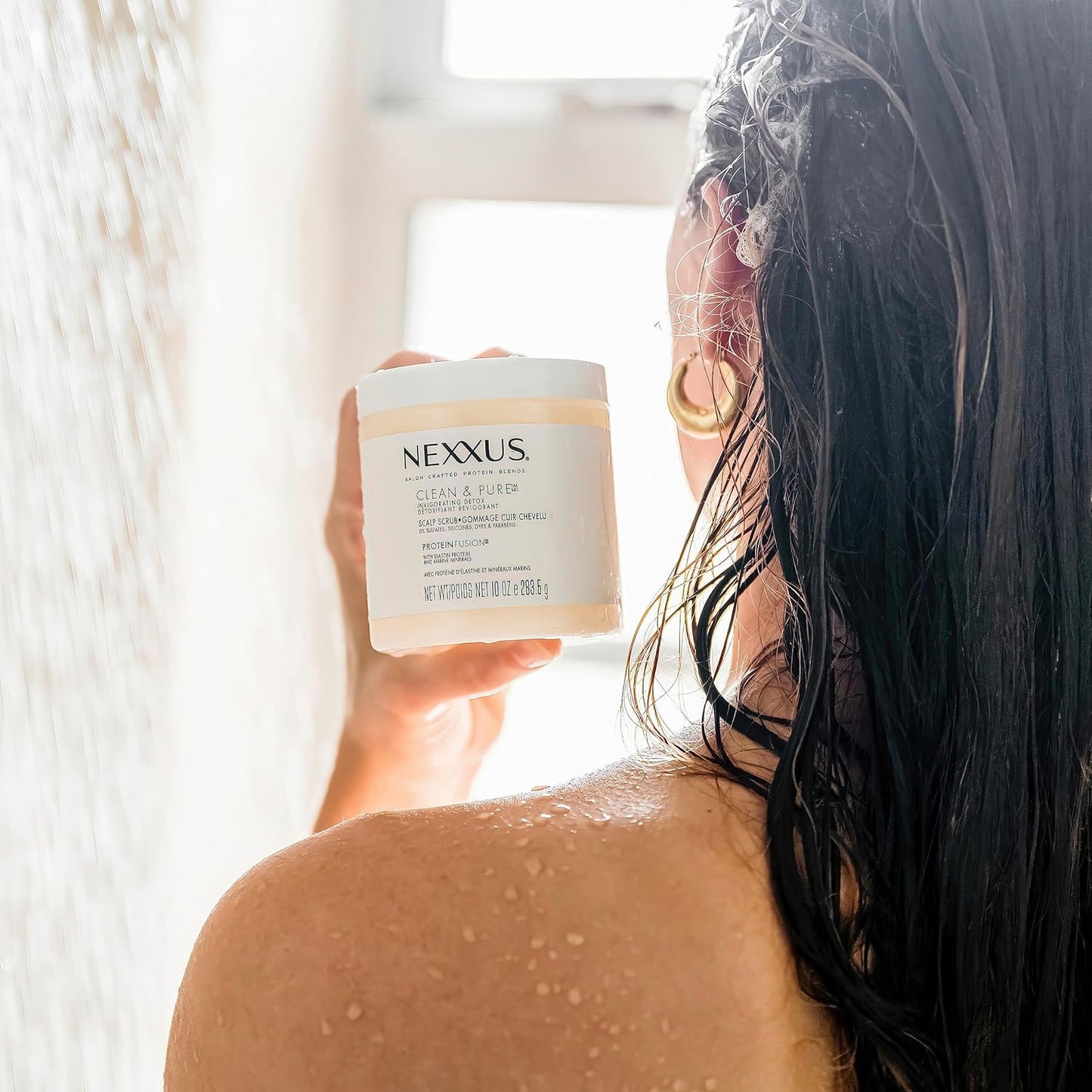 Nexxus Sulfate-Free Hair Scrub To Nourish & Clarify