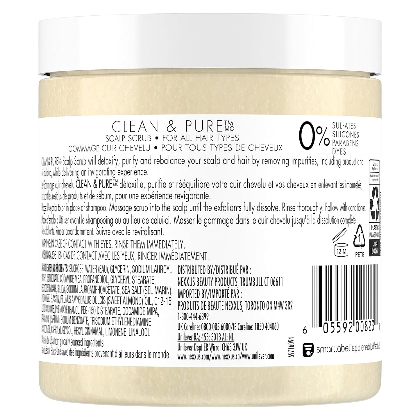 Nexxus Sulfate-Free Hair Scrub To Nourish & Clarify