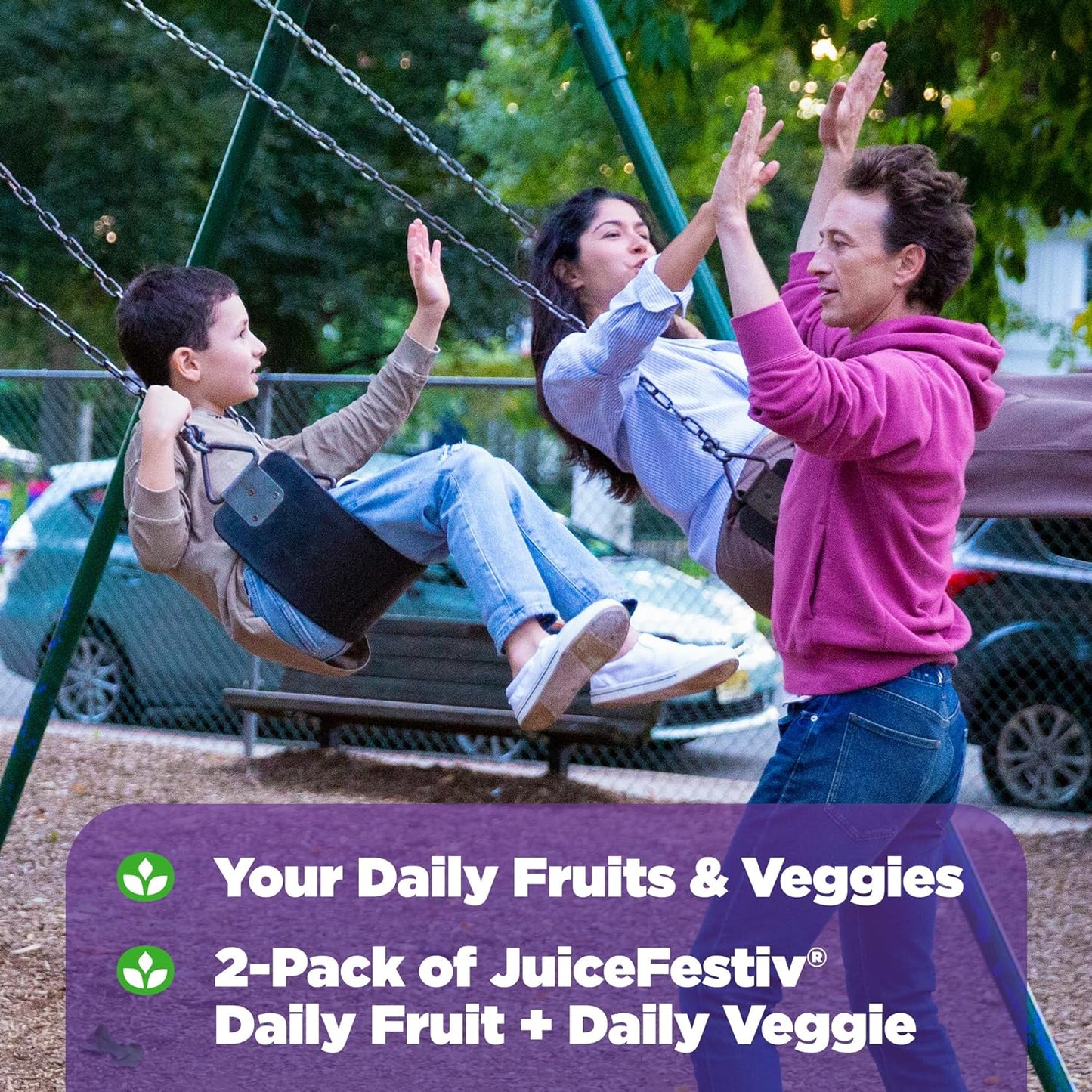 Natrol JuiceFestiv Daily Fruit & Veggie 60 Capsules (Pack of 2)