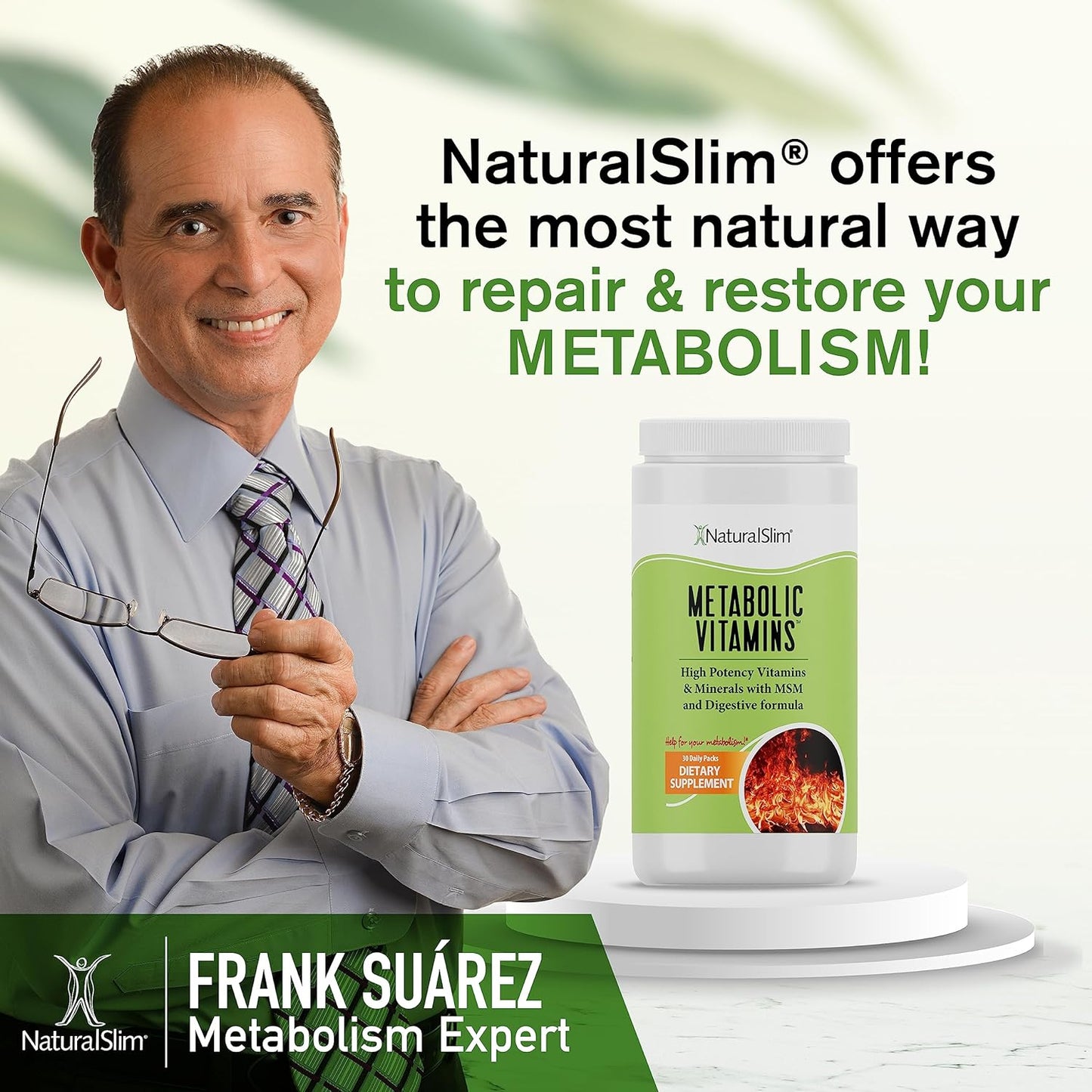 NaturalSlim Metabolic Vitamins - Combination of High Potency