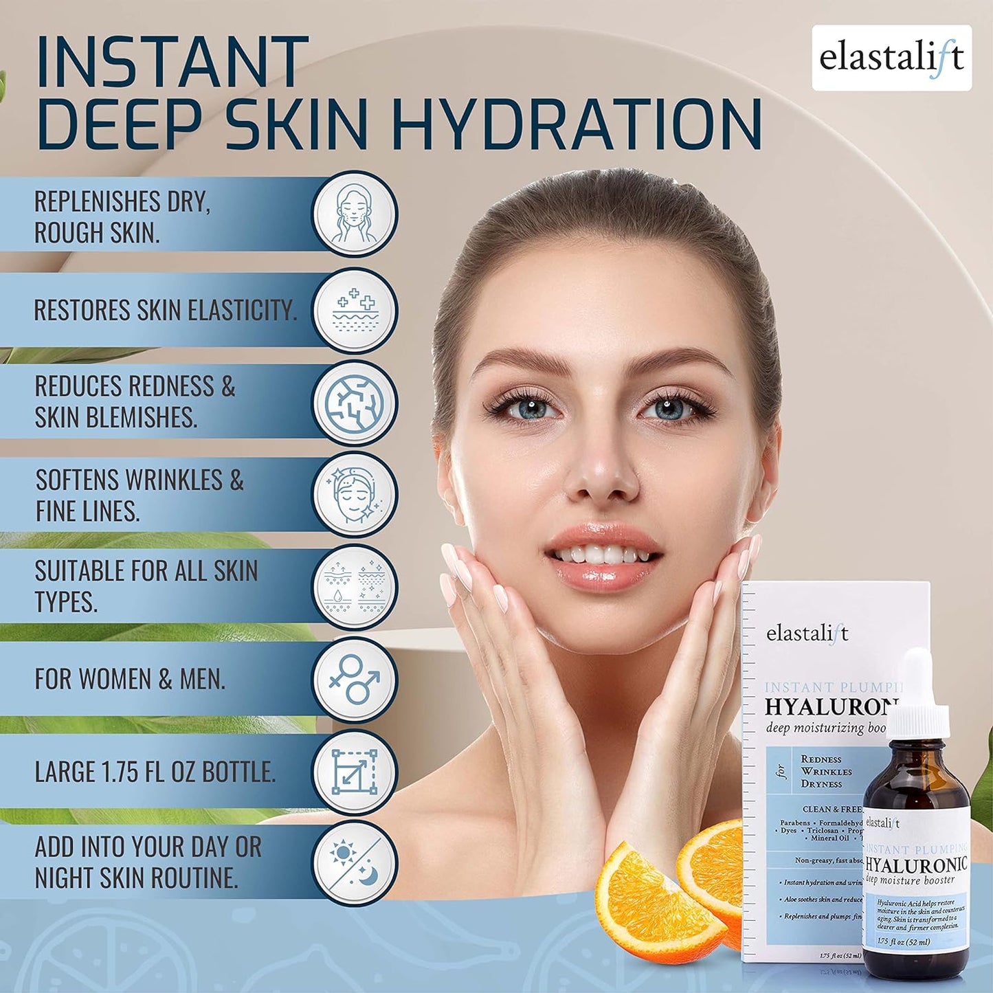 Elastalift Hyaluronic Acid Facial Serum