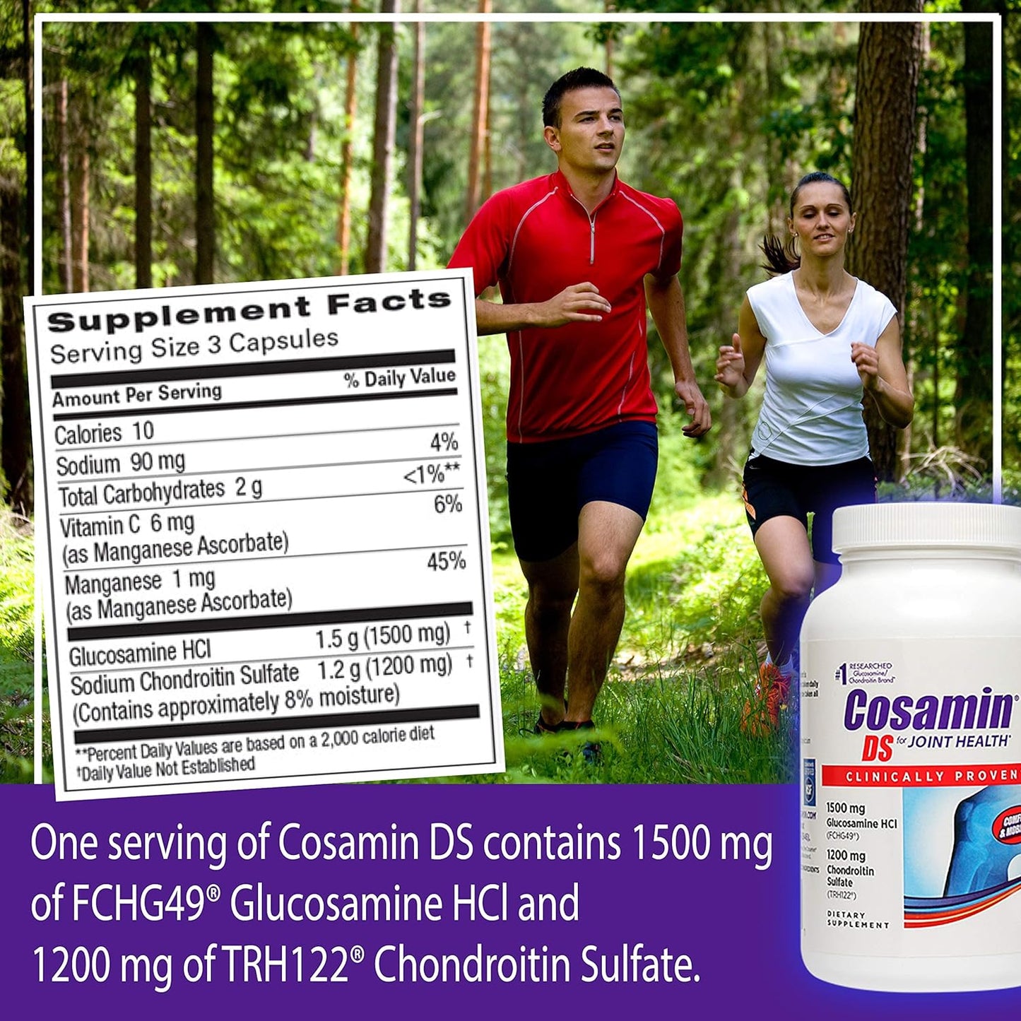 Nutramax Cosamin® DS Joint Health Supplement - 180 Capsules