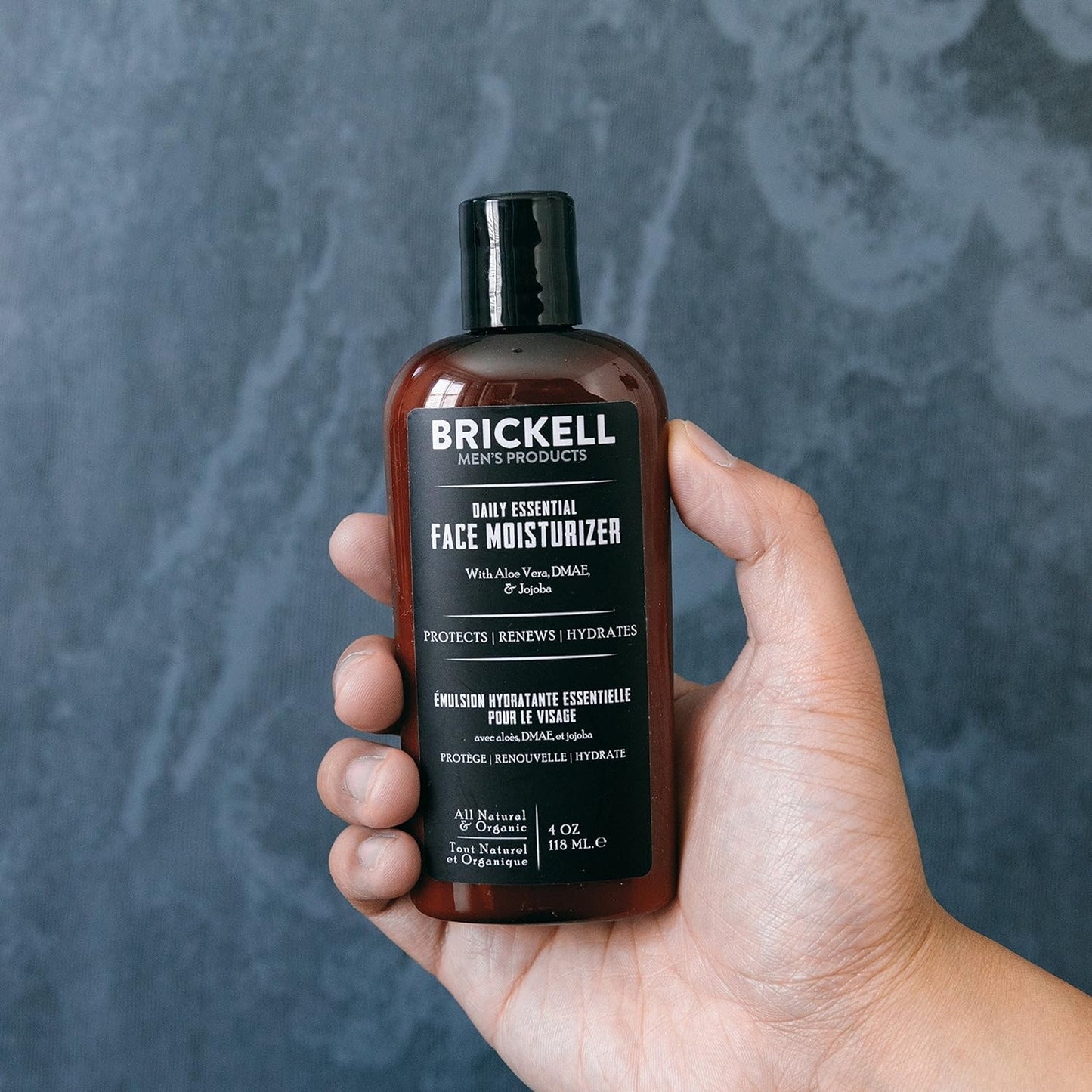 Brickell Men's Daily Essential Face Moisturizer for Men