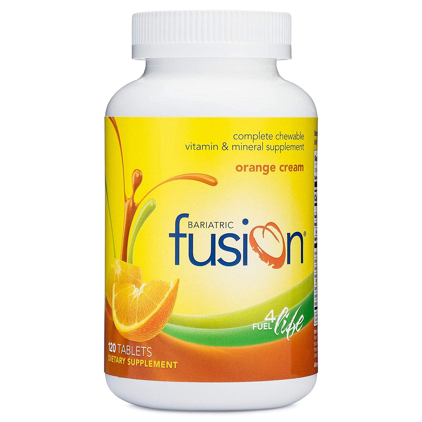 Bariatric Fusion Complete Chewable Multivitamin Orange Cream 120 ct.