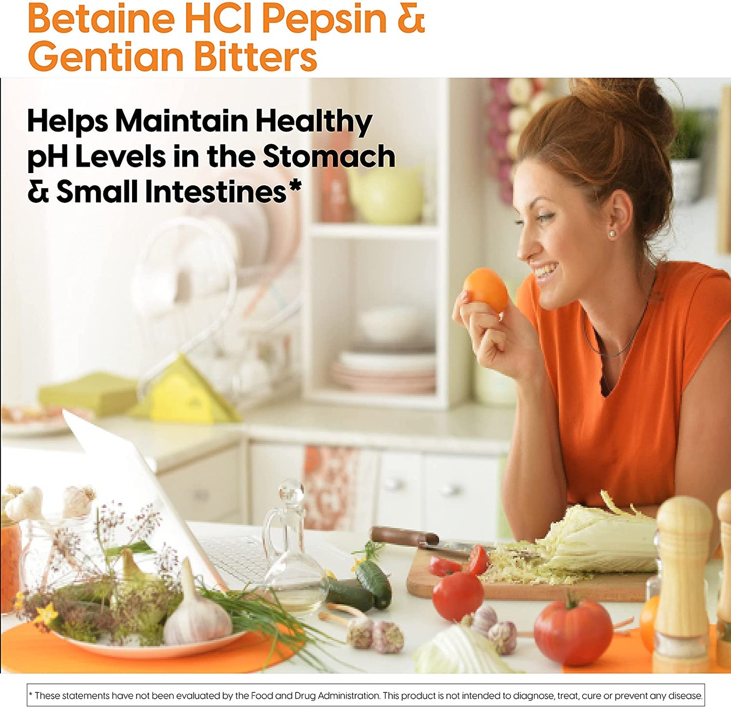 Doctor's Best Betaine HCI Pepsin and Gentian Bitters Capsules, 360 Count