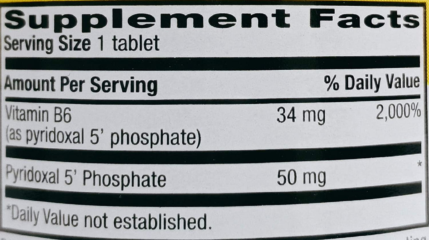 Country Life,(P-5-P),50 mg,100 Tablets