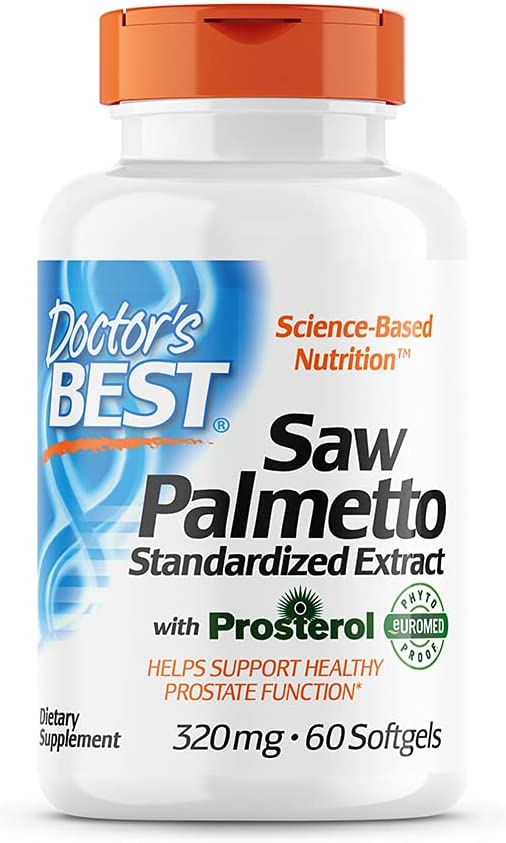 Doctor's Best, Saw Palmetto, 320 mg, 60 Softgels