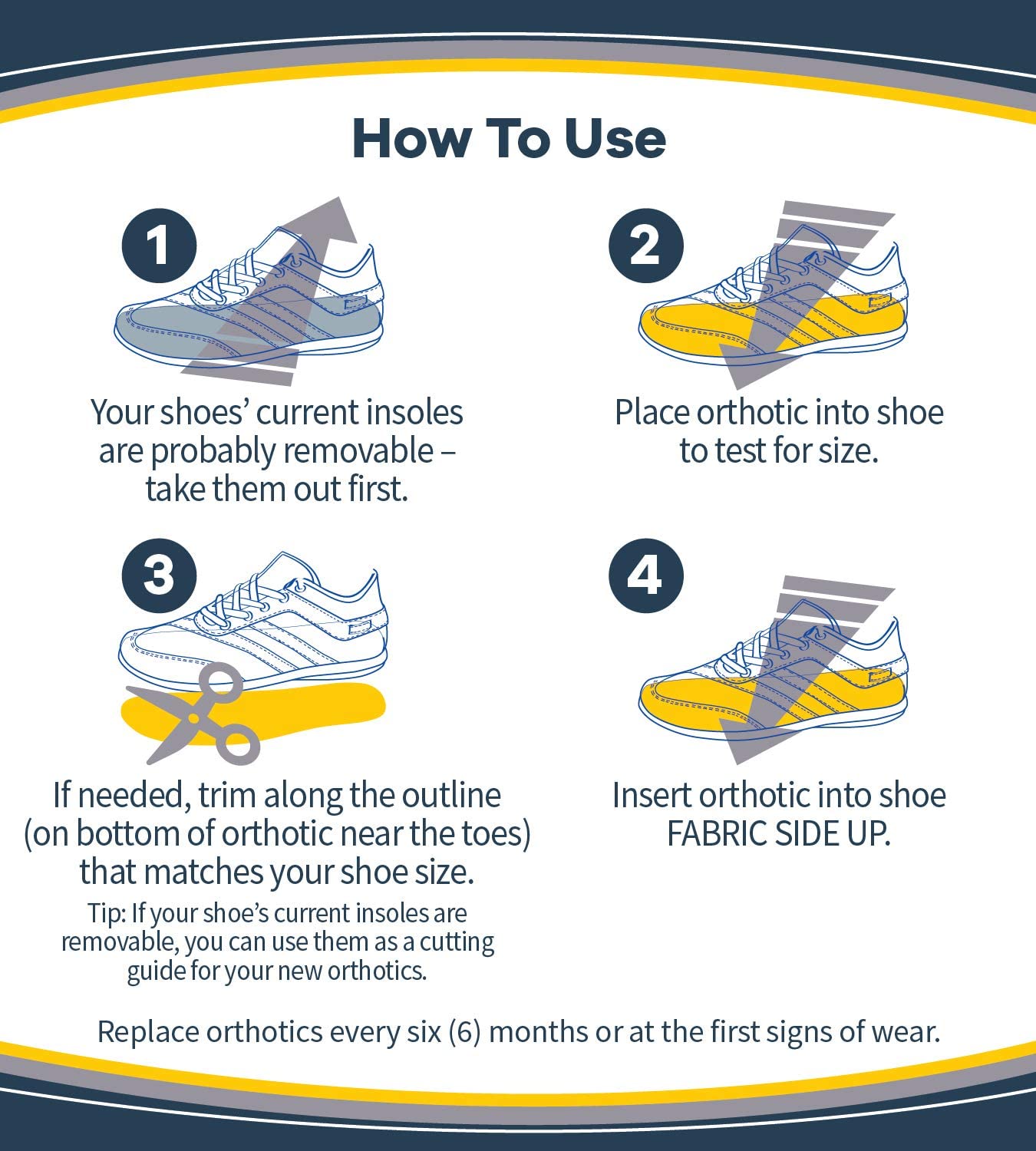 Dr. Scholl’s Plantar Fasciitis Pain Relief Orthotics /Clinically Proven Relief and Prevention of Plantar Fasciitis Pain for Women's 6-10