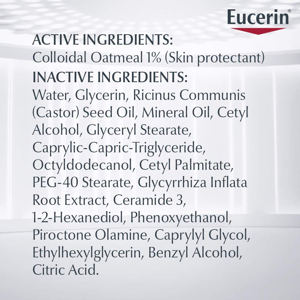 Eucerin Body Cream for Relieves Dry, Itchy, Irritated Skin of Eczema (Dry Skin) 8.0 Ounce