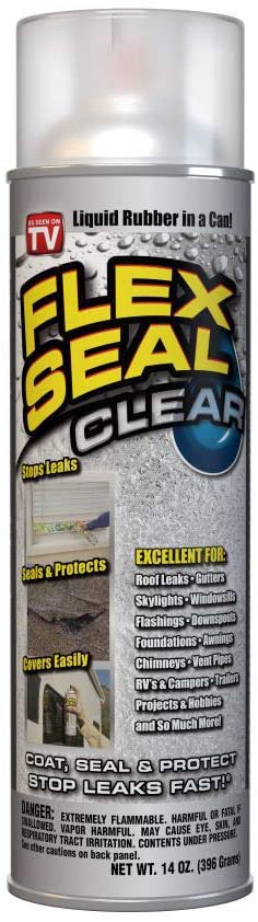 Flex Seal Spray Rubber Sealant Coating, 14-oz, Clear