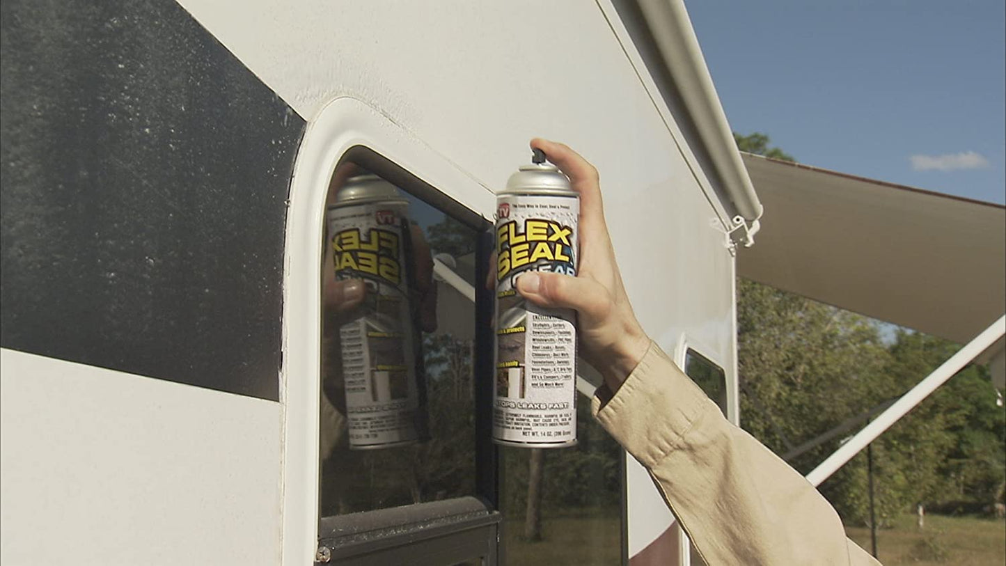 Flex Seal Spray Rubber Sealant Coating, 14-oz, Clear