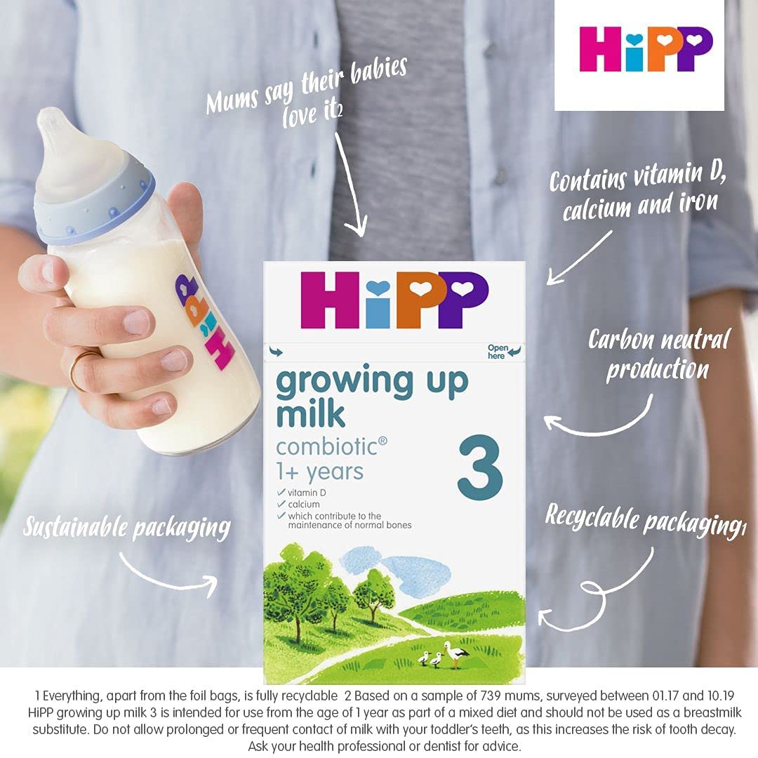 HiPP Organic Combiotic Growing Up Milk 600g