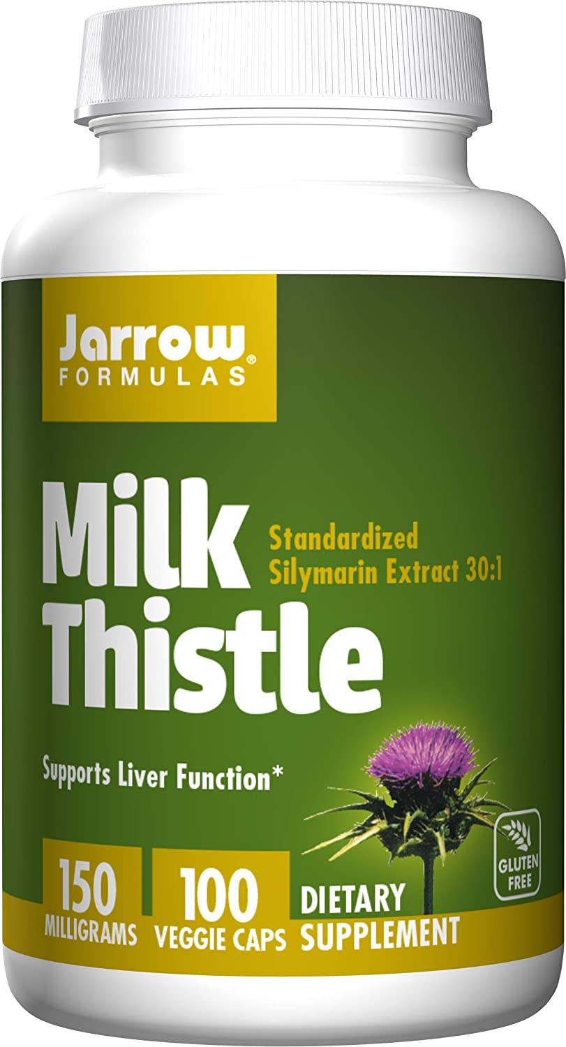 Jarrow Formulas Milk Thistle, 100 Caps 150 mg