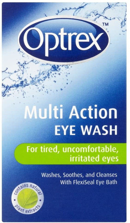 Optrex Multi Action Eye Wash, 100ml