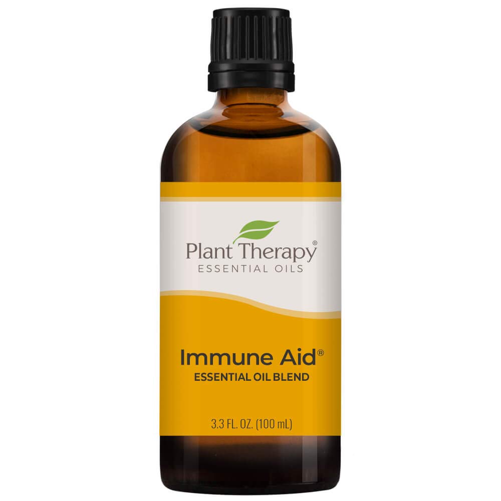 Plant Therapy Immune Aid Essential Oil Blend 100 mL (3.3 oz) 100% Pure, Undiluted, Therapeutic Grade