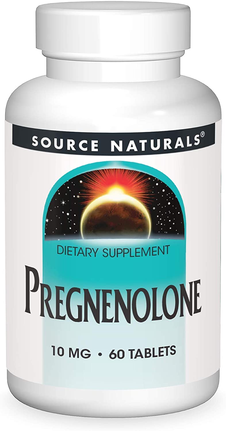 Source Naturals Pregnenolone 10mg, 60 Tablets