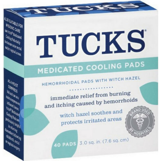 Tucks Hemorrhoidal Pads With Witch Hazel-40 count