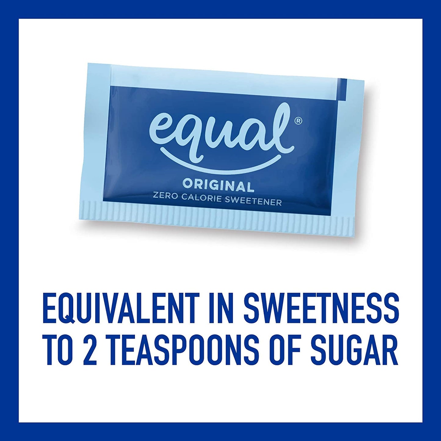 EQUAL Original Zero Calorie Sweetener, Sugar Substitute, 1000 Packets