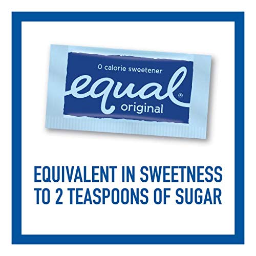 EQUAL Original Zero Calorie Sweetener, Sugar Substitute, 1000 Packets