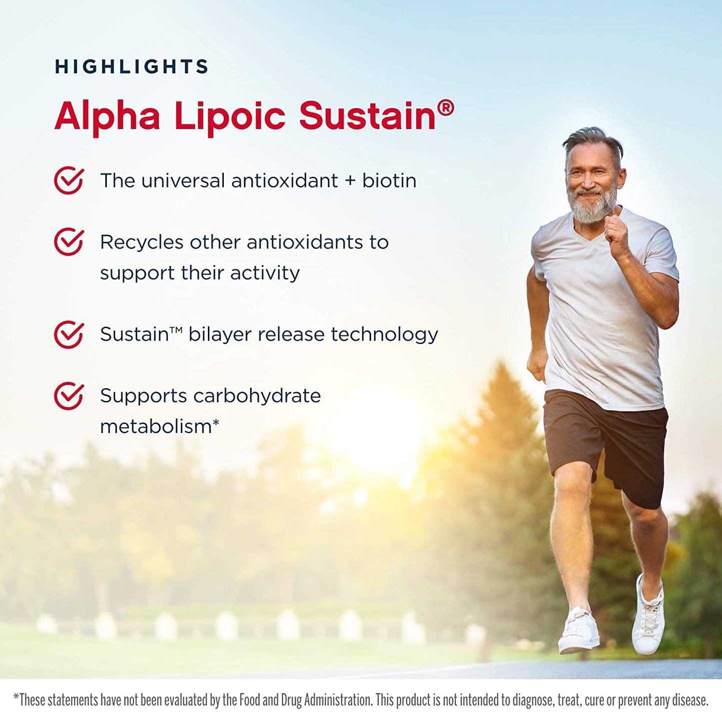 Jarrow Formulas Alpha Lipoic Sustain 300 mg - 60 Tablets