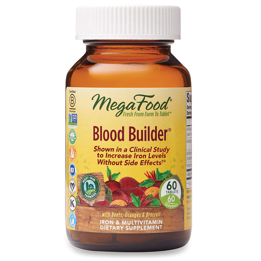 Mega Food Blood Builder, 60 Tablets