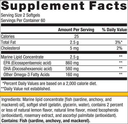 METAGENICS EPA-DHA 720-120 SOFTGELS