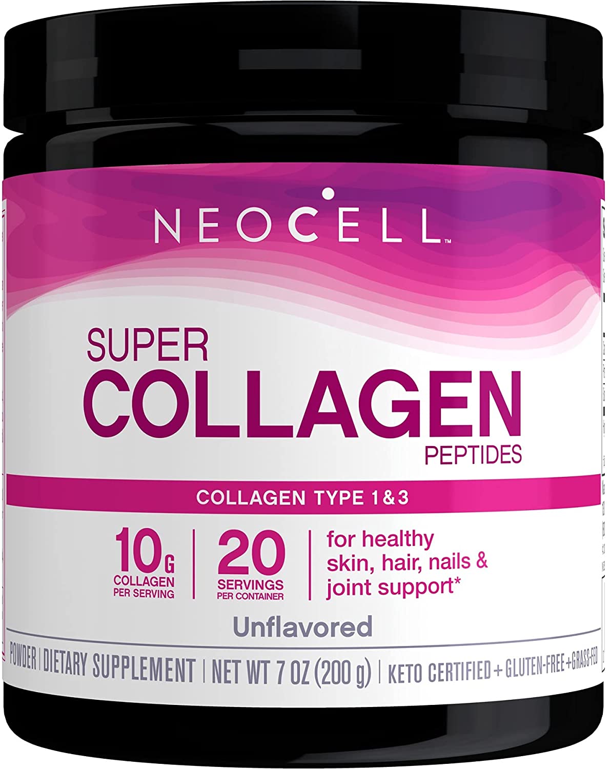 NeoCell Super Collagen Peptides Powder, 7 Ounces