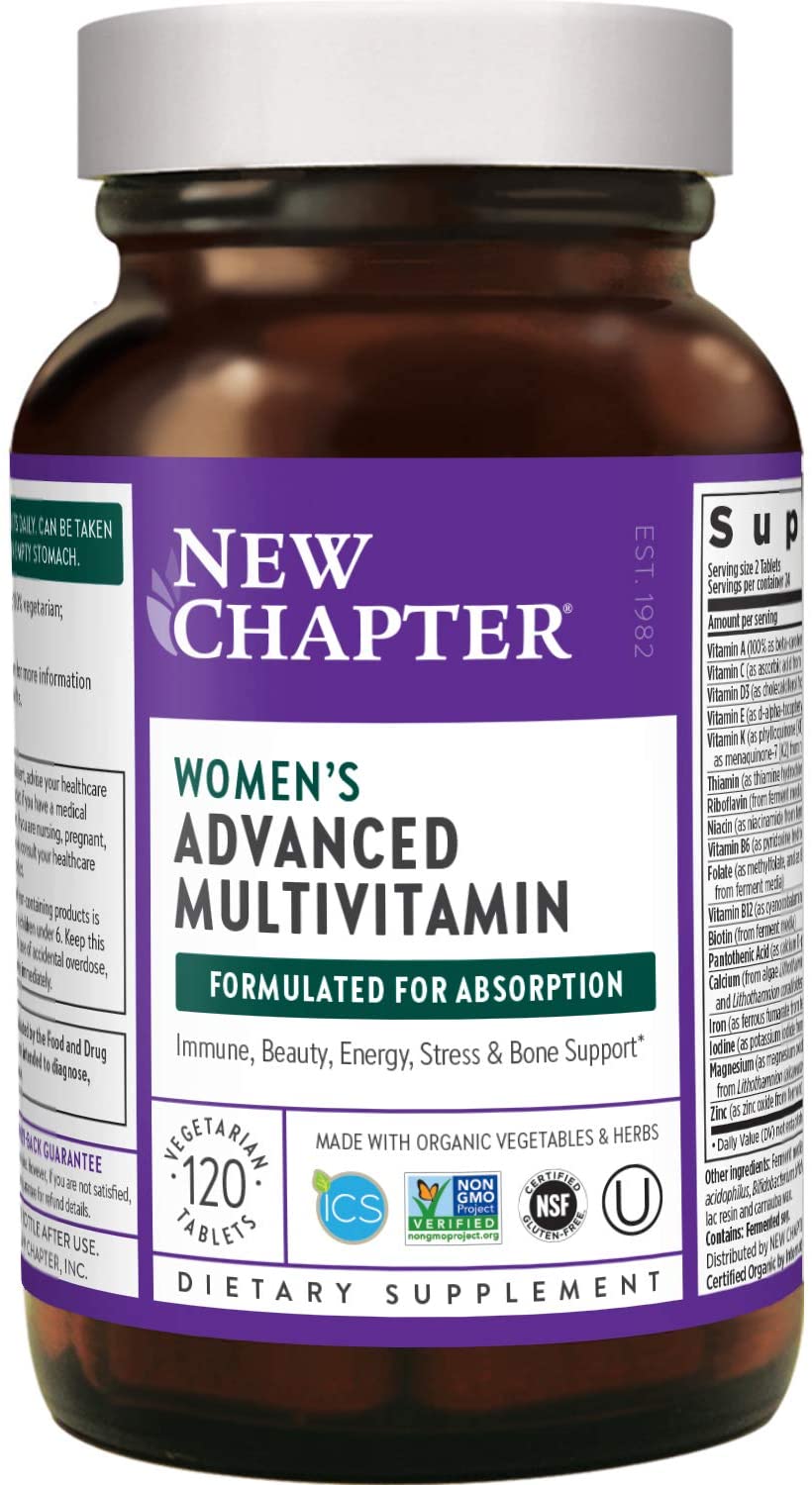 New Chapter Every Woman Multivitamin 120 Tablets