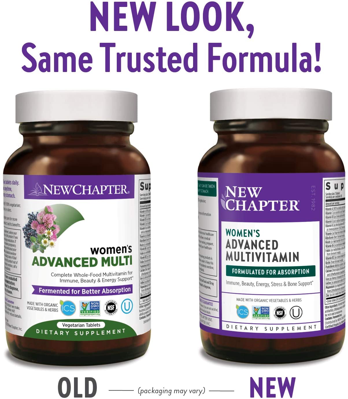 New Chapter Every Woman Multivitamin 120 Tablets