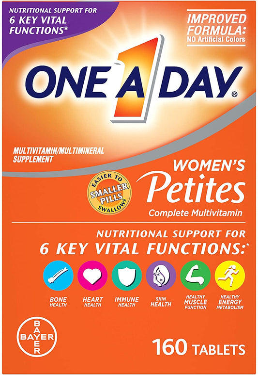 One A Day Women's Petites Multivitamin/Multimineral Supplement - 160 Tablet