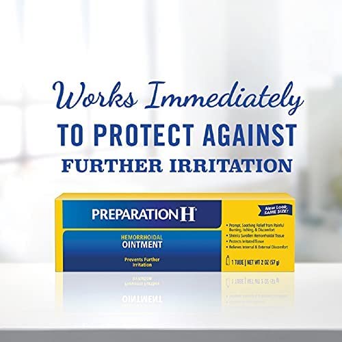 Preparation H Hemorrhoidal Ointment 2 Ounce Tube (Pack of 2)