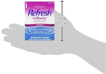 Refresh Celluvisc Lubricant Eye Gel Single-use Containers 30 Ea (3 Pack)