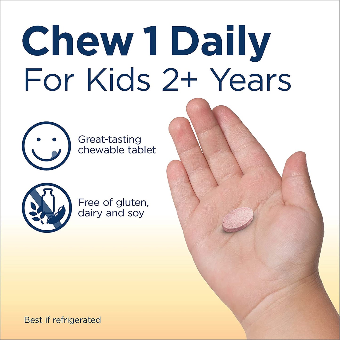 Renew Life Kids Chewable Probiotic, 3 Billion, Berry, 30 Ct