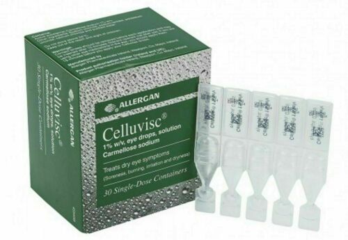 Allergan Celluvisc 1% w/v eye drops - 30 SINGLE DOSE CONTAINERS