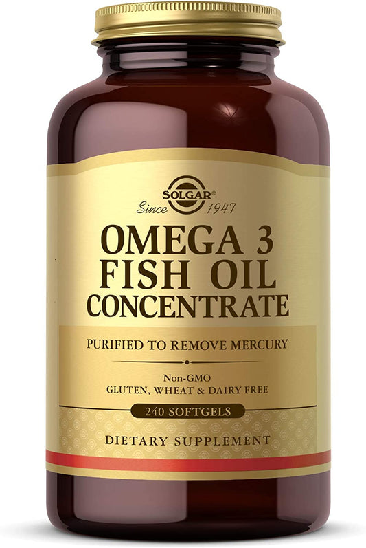 Solgar, Omega-3 Fish Oil Concentrate, 240 Softgels