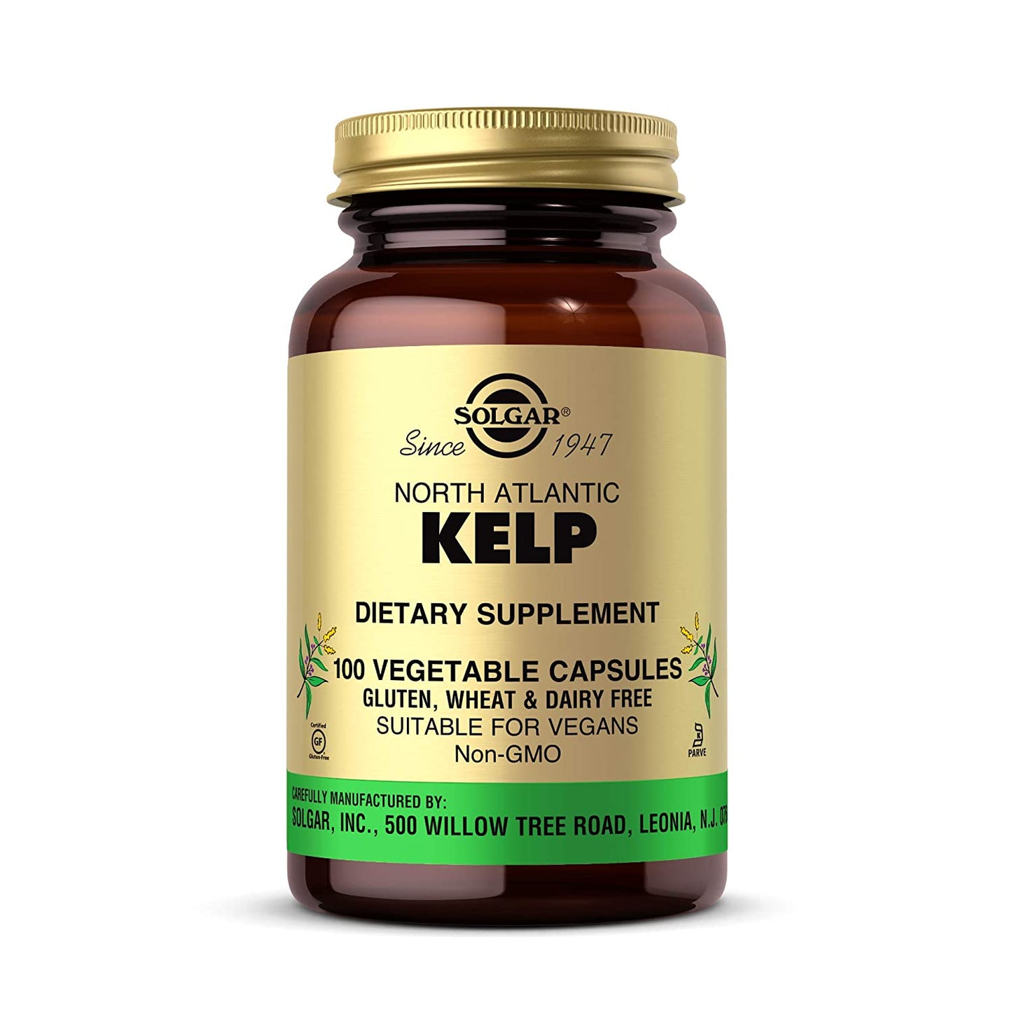 Solgar North Atlantic Kelp - 100 Vegetable Capsules